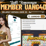 UANG4D JACKPOT SLOT MAHJONG