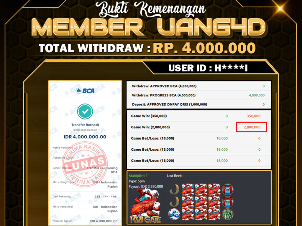 JACKPOT SLOT KOI GATE